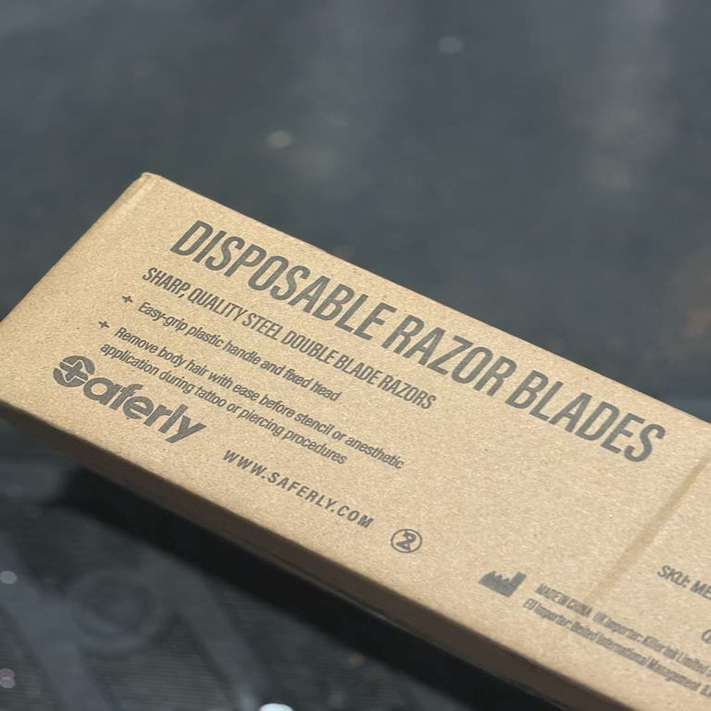 Saferly Double Blade Disposable Razor — Price Per 1